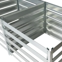 TIMBELA - Composteur + module d’extension de jardin timbela m800+m800a / 704l + 704l composteur de jardin en métal - bac à compost