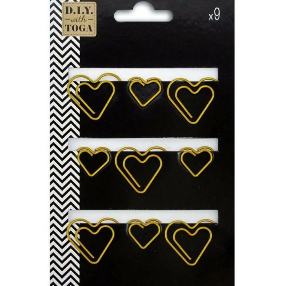 TOGA - 9 trombones c艙urs - dorés