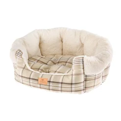 Étoile ferplast couchette moelleuse chiens chats lavable fourrure plusieurs tailles