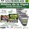 TOUT POUR LES NUISIBLES - Solu'bordelaise - 5 kg de bouillie bordelaise - mildiou de la vigne - utilisable agriculture biologique - 5 sachets 1kg