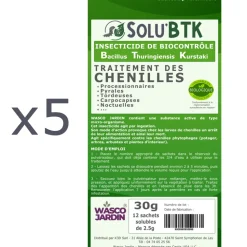 TOUT POUR LES NUISIBLES - Solubtk-pyrale du buis 150gr bacillus thuringiensis-insecticide