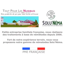 TOUT POUR LES NUISIBLES - Solunéma - thrips - nématodes (sf) - 5 millions pour 25 pots ou 10 m²