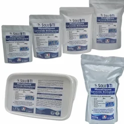 TOUT POUR LES NUISIBLES - Solu'bti - moustiques - 50 gr de larvicide biologique