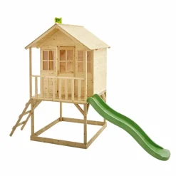 TP TOYS - Cabane colline avec glissière