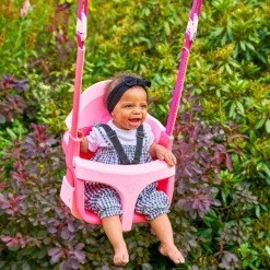 TP TOYS - Fauteuil bébé évolutif quadpod 4 en 1 rose h190-250cm