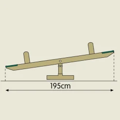 TP TOYS - Trebuchet bois