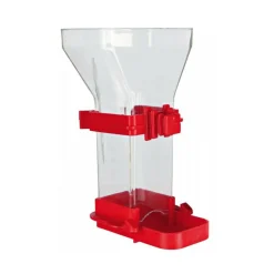 TRIXIE - Distributeur de nourriture, plastique 150 ml 12 cm, oiseaux. Couleur aléato