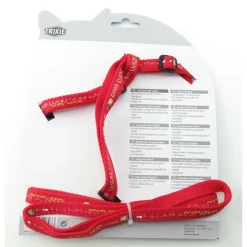 TRIXIE - Harnais xxl avec laisse pour grand chat 34-57 cm/13 mm couleur aléatoire