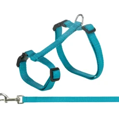 TRIXIE - Harnais xxl avec laisse pour grand chats couleur aléatoire