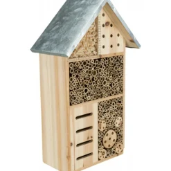 TRIXIE - Hôtel pour insectes 29 x 16 x hauteur 49 cm, insectes.