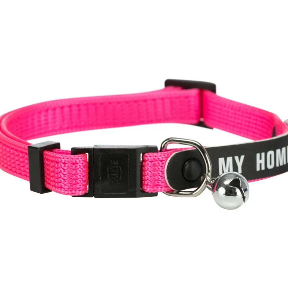 TRIXIE - Un collier chat avec bande "mon adresse" couleur aléatoire