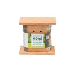 TRUFFAUT - Abri double à coccinelles, en bois Douglas L.16 x P.7,5 x H.15 cm