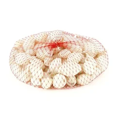 TRUFFAUT - Bulbes d'oignons blancs 'Snowball' en filet - 250 g