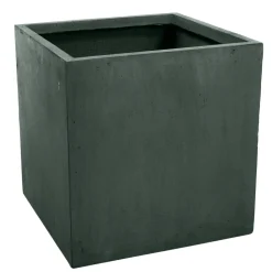 TRUFFAUT - Cube Jin, anthracite L. 30,5 x l. 30 x H. 30 cm