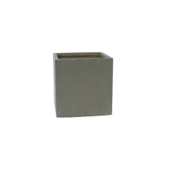 TRUFFAUT - Cube Jin, couleur ciment L. 30,5 x l. 30 x H. 30 cm