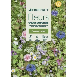 TRUFFAUT - Fleurs en mélange pour gazon Japonais : en grand sachet