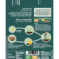 TRUFFAUT - Fleurs en mélange pour gazon Japonais : en grand sachet