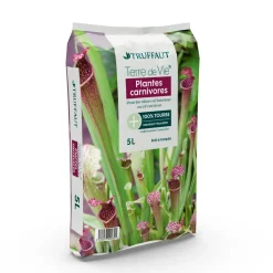 TRUFFAUT - Terreau pour plantes carnivores - sac de 5 litres