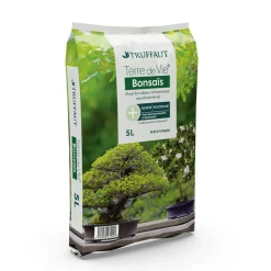 TRUFFAUT - Terreau 'Terre de Vie®' pour bonsaïs - sac de 5 litres