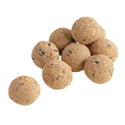 TRUFFAUT BIODIVERSITÉ - Boules de graisse pour oiseaux du jardin Lot de 6 - 540 g