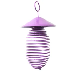 TRUFFAUT BIODIVERSITÉ - Distributeur de boules de graisse Pop en métal pour oiseaux