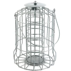 TRUFFAUT BIODIVERSITÉ - Distributeur de boules de graisse Treille en métal pour oiseaux