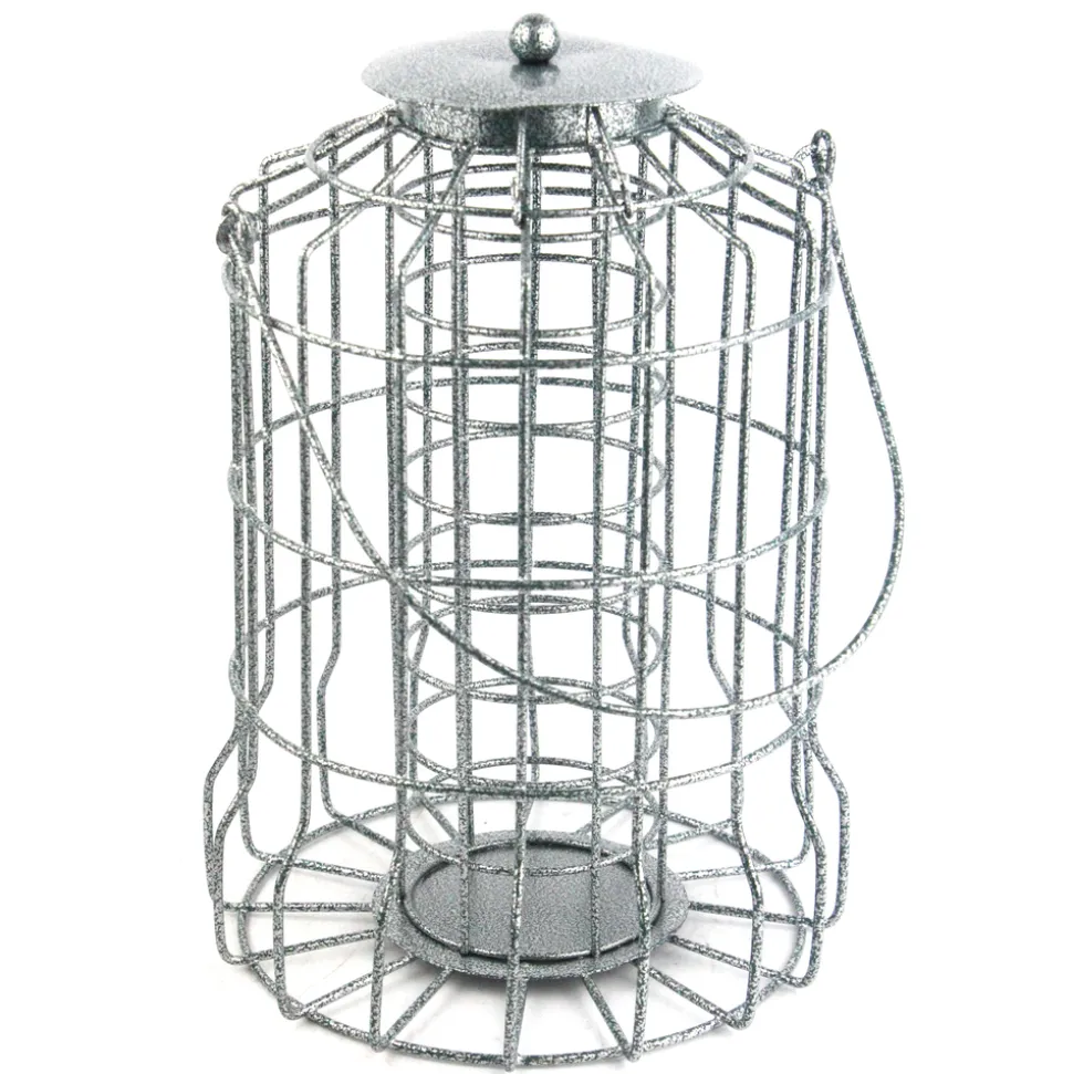 TRUFFAUT BIODIVERSITÉ - Distributeur de boules de graisse Treille en métal pour oiseaux