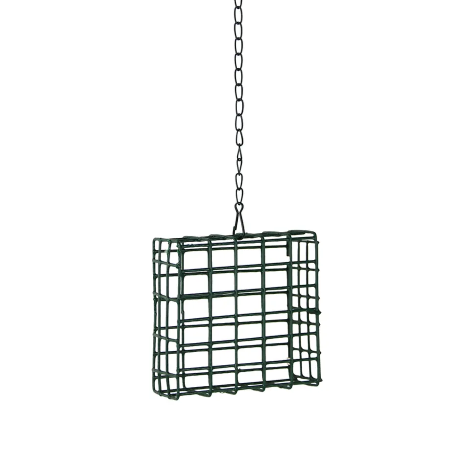 TRUFFAUT BIODIVERSITÉ - Distributeur de pain de graisse Hopy pour oiseaux du jardin