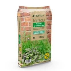 TRUFFAUT UAB - Terreau pour plantes aromatiques - sac de 5 litres