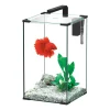 TRUFFY - Aquarium ALYA LED équipé noir 45 litres - L.30,5xP.30,5xH.50.4cm