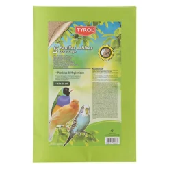 TYROL - Feuilles sablées grands modèles : par 5