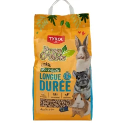 TYROL - Litière prop'o bois Tyrol : granulés bois 10L