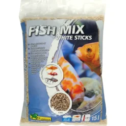 UBBINK - Nourriture pour poissons fish mix white sticks 4 mm 15 l