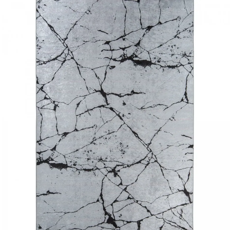 UNAMOURDETAPIS - Tapis de cuisine 120x170 lyn11 marb gris, facile d'entretien