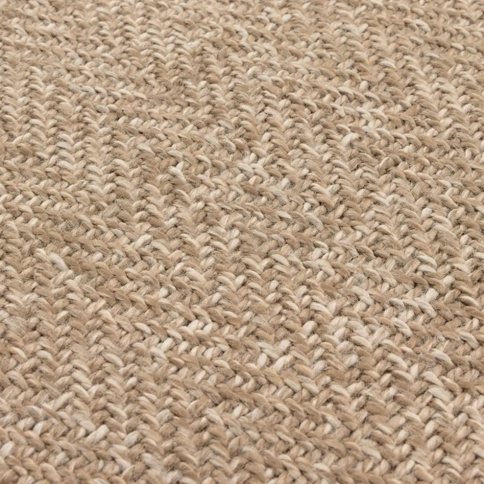 UNAMOURDETAPIS - Tapis extérieur intérieur 160x230 lyn13 reza aspect jute motif uni