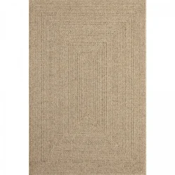 UNAMOURDETAPIS - Tapis extérieur intérieur 80x150 lyn13 rezy aspect jute ton sur ton