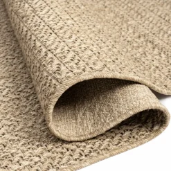 UNAMOURDETAPIS - Tapis extérieur intérieur 240x340 lyn13 reza aspect jute motif arc-en-ciel ton sur ton