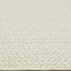 UNAMOURDETAPIS - Tapis extérieur intérieur 140x200 lyn13 rezy aspect jute ton sur ton
