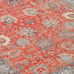 UNAMOURDETAPIS - Tapis orient 160x230 nomeda rouge , tapis en coton