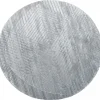 UNAMOURDETAPIS - Très grans tapis rond de salon ø240cm lyn9 d gris, tapis rond ton sur ton moderne