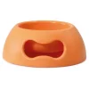 UNITED PETS - Mangeoire pour chiens pappy 1,1 l orange polypropylène 24.5 cm