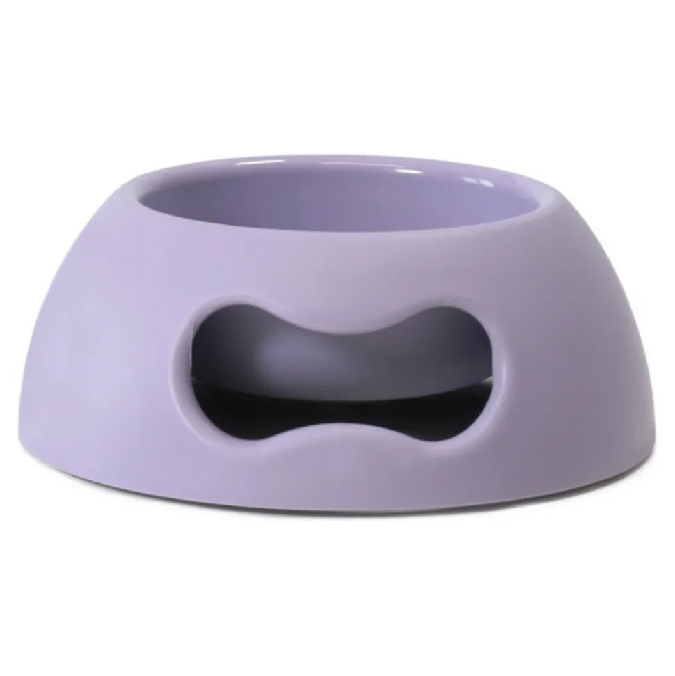 UNITED PETS - Mangeoire pour chiens pappy 1,1 l lila polypropylène 24.5 cm