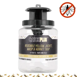 VENTEO - Piège à guêpes et frelons - un appât inclus - utilisation extérieure