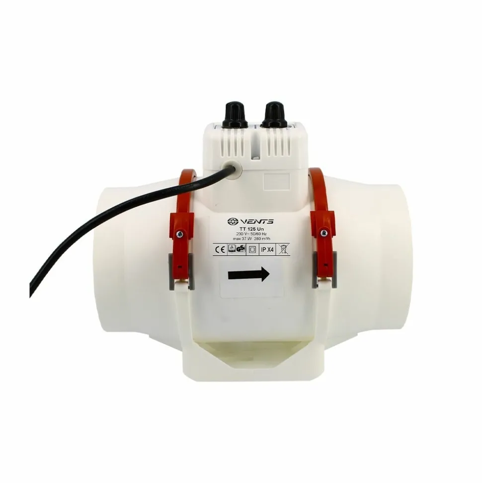 VENTS - Extracteur contrôlé tt 125-un - 280 m3/h