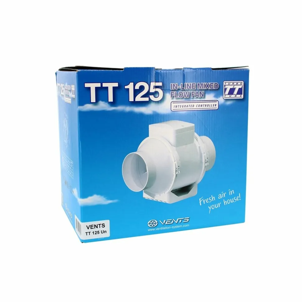 VENTS - Extracteur contrôlé tt 125-un - 280 m3/h