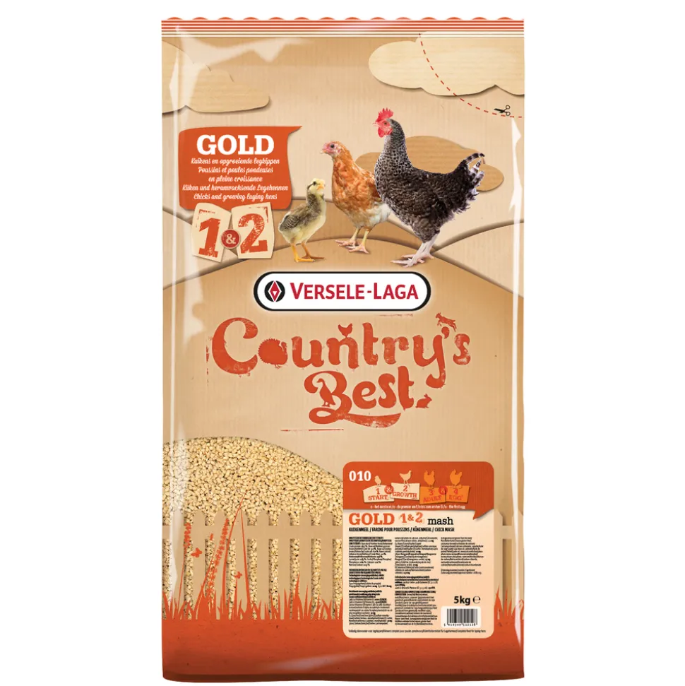VERSELE LAGA - Farine de démarrage Countrys Best Gold Mash pour poussins - 5 kg