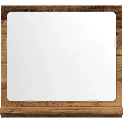 VIDAXL - Armoire à miroir de salle de bain vieux bois bois d'ingénierie