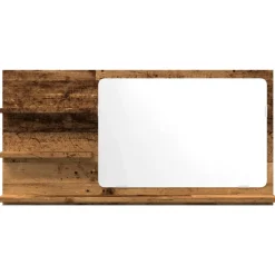 VIDAXL - Armoire à miroir de salle de bain vieux bois bois d'ingénierie