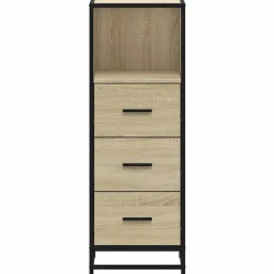 VIDAXL - Armoire de salle de bain chêne sonoma 35x37,5x100 cm