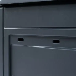 VIDAXL - Bac à compost de jardin gris 60x60x73 cm 260 l